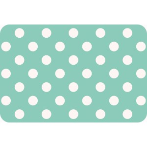 d-c-fix Tischset Venito Mint mit weißen Punkten, 29x44 cm, für Tischdeko und Schutz.