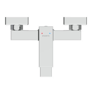 Schütte Wannenfüllarmatur Tokyo II Chrom, Aufsicht