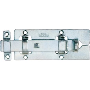 Burg Wächter Schloss-Riegel SR60, verzinkter Riegel für Türen und Tore.