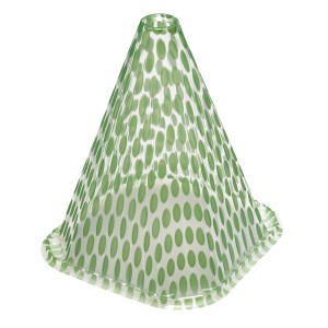 Grüner Pflanzenschutz-Sonnenhut (5 Stück) zum Schutz vor Schnecken und Wettereinflüssen.