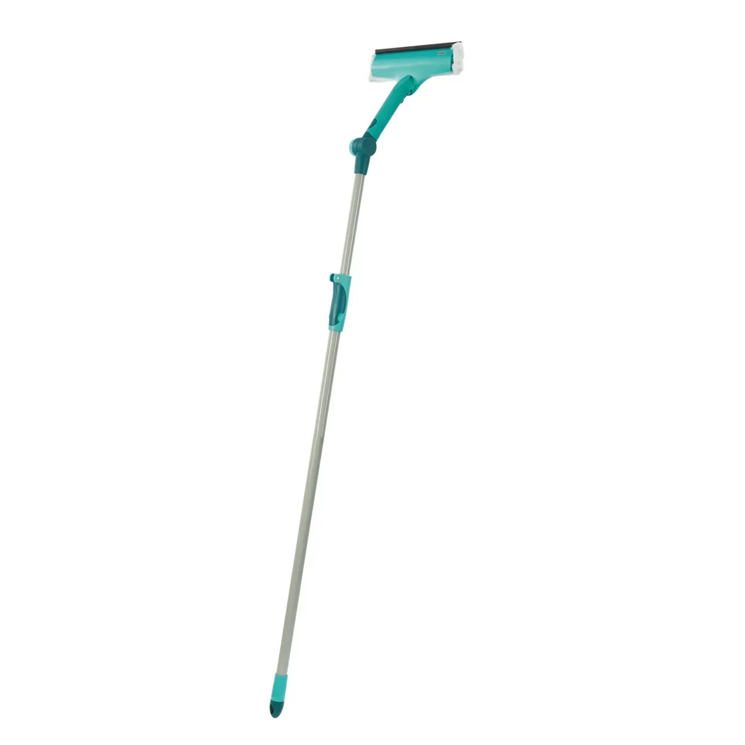 Leifheit Fensterwischer Window & Frame Cleaner L mit Mikrofaserbezug und Abziehlippe.