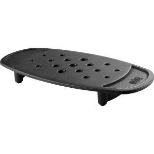 Weber Untersetzer aus Gusseisen für Grillzubehör, sichere Ablagefläche.