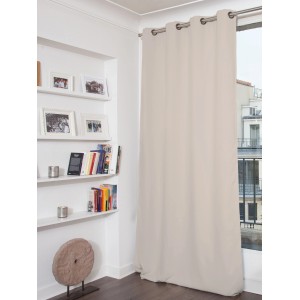 Moondream Wärmeschutzvorhang Hellgrau 260 cm x 145 cm