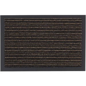 Sauberlaufmatte Jade Beige, 60x80 cm, aus der ASTRA-Kollektion. Fußmatte mit Streifenmuster.