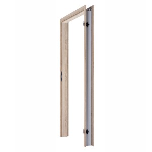 Türrahmen Fridoor Eiche Sonoma, 70x201 cm, Rechtsanschlag, für 10 cm Wandstärke.