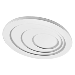 Osram LED-Deckenleuchte Orbis Spiral Oval Weiß 48,5 cm x 38,5 cm