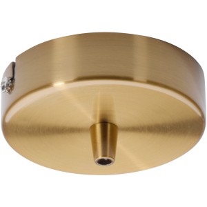 Goldener Lampen-Baldachin, 1-flammig, Durchmesser 100 mm, für DIY-Leuchten.