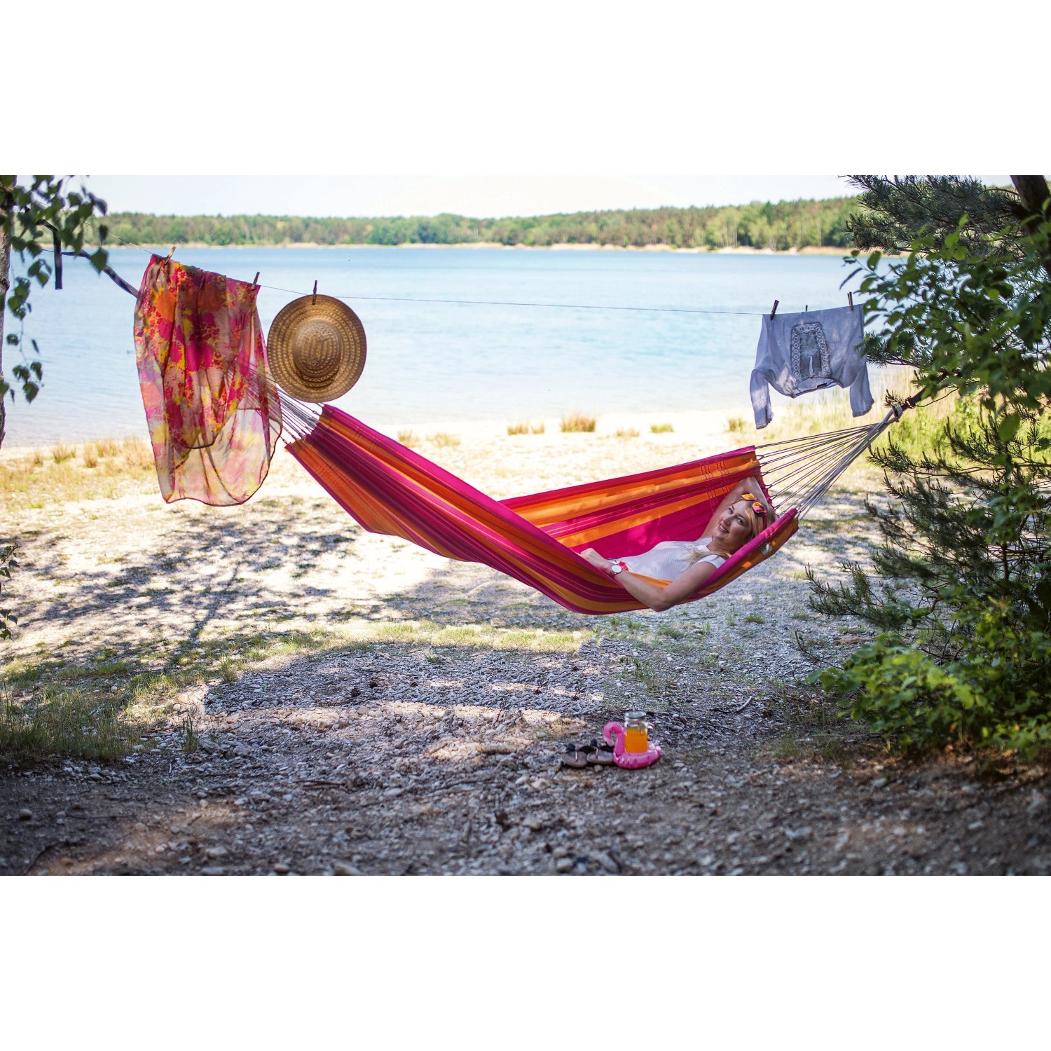 Amazonas Hngematte Santana Pink kaufen bei OBI