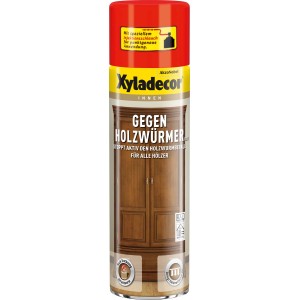 Xyladecor Gegen Holzwürmer, transparent, 125ml Dose zur Bekämpfung von Holzwürmern.