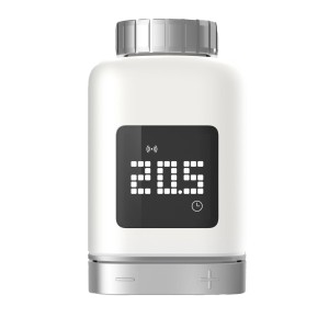Bosch Smart Home Heizkörperthermostat II Rund, Raumklima-Steuerung mit Display.