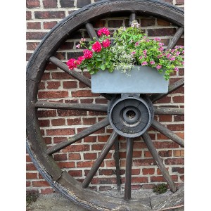 Pflanzwerk Pflanzkübel Tub Premium Frostbeständig 50 cm Grau