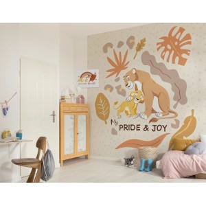 Komar Vlies Fototapete Disney König der Löwen "My Pride And Joy" im Kinderzimmer.