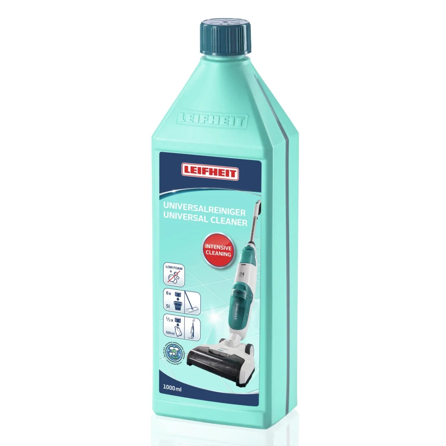 Leifheit Universalreiniger, 1000ml Flasche für Fliesen, Holz- und Steinböden.