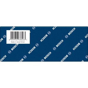 Verpackung des Bosch Expert Schleifschwamms für Holz und Farbe.