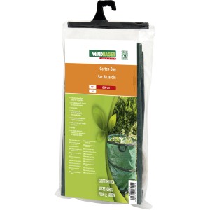 Windhager Garten Bag 180 l, Gartensack aus robustem PE-Gewebe mit Tragegriffen.