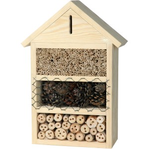 Insektenhotel für Wildbienen und Schmetterlinge