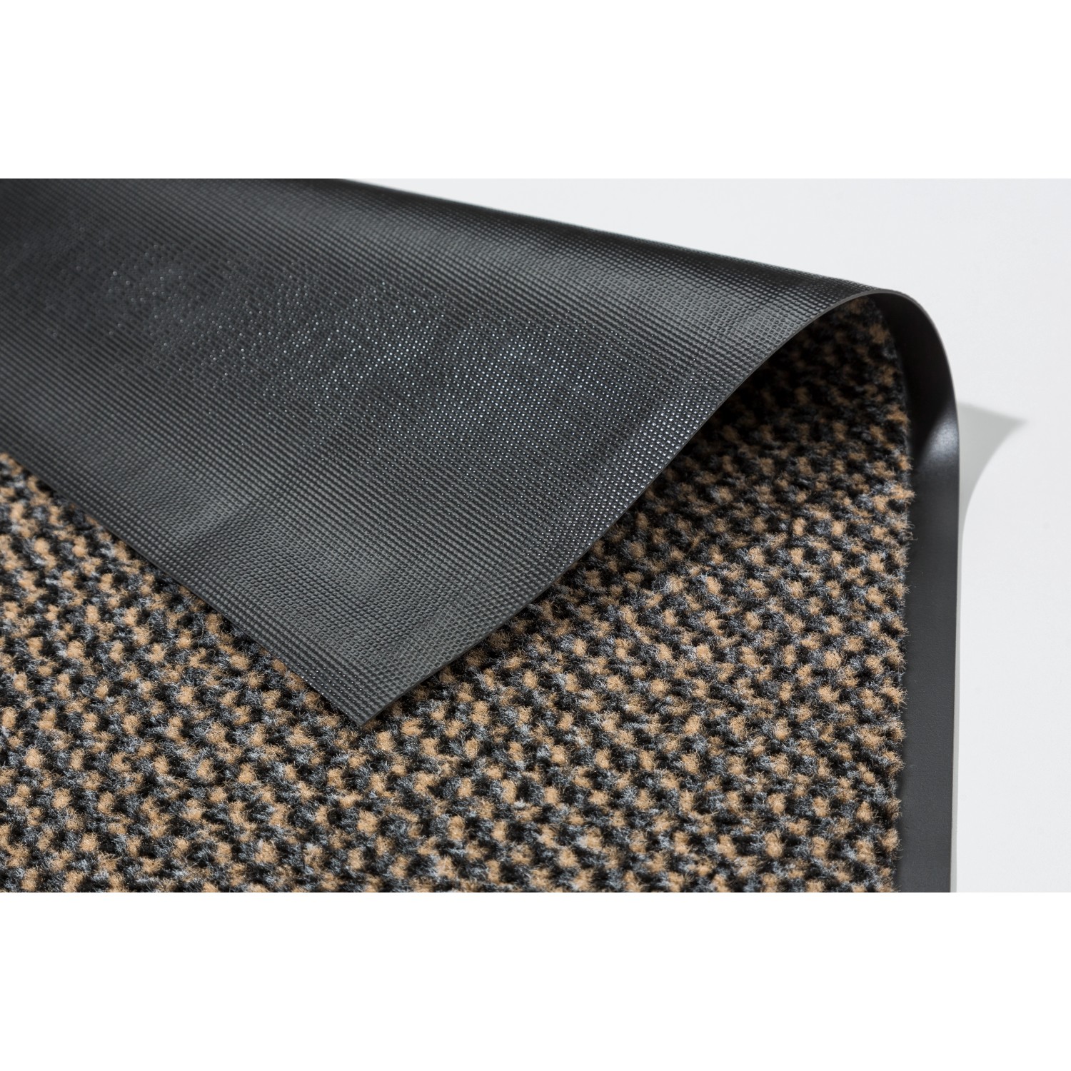 OBI Sauberlaufmatte, meliert braun, 40x60 cm, mit rutschfester PVC-Rückseite.