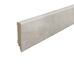 Egger Sockelleiste L725 Kubisch für Fußboden Candela 8 cm Marmor Hellgrau