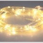 Warmweiße LED-Lichterkette mit 100 LEDs, ideal zur Dekoration im Innen- und Außenbereich.