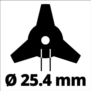 Einhell Grasmesser 230 mm für Sensen, Zubehör für Rasentrimmer.