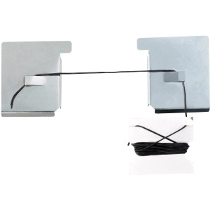 LUX Fliesenlegerecken Classic, 2 Stück mit 1 m Schnur für präzises Fliesenlegen.