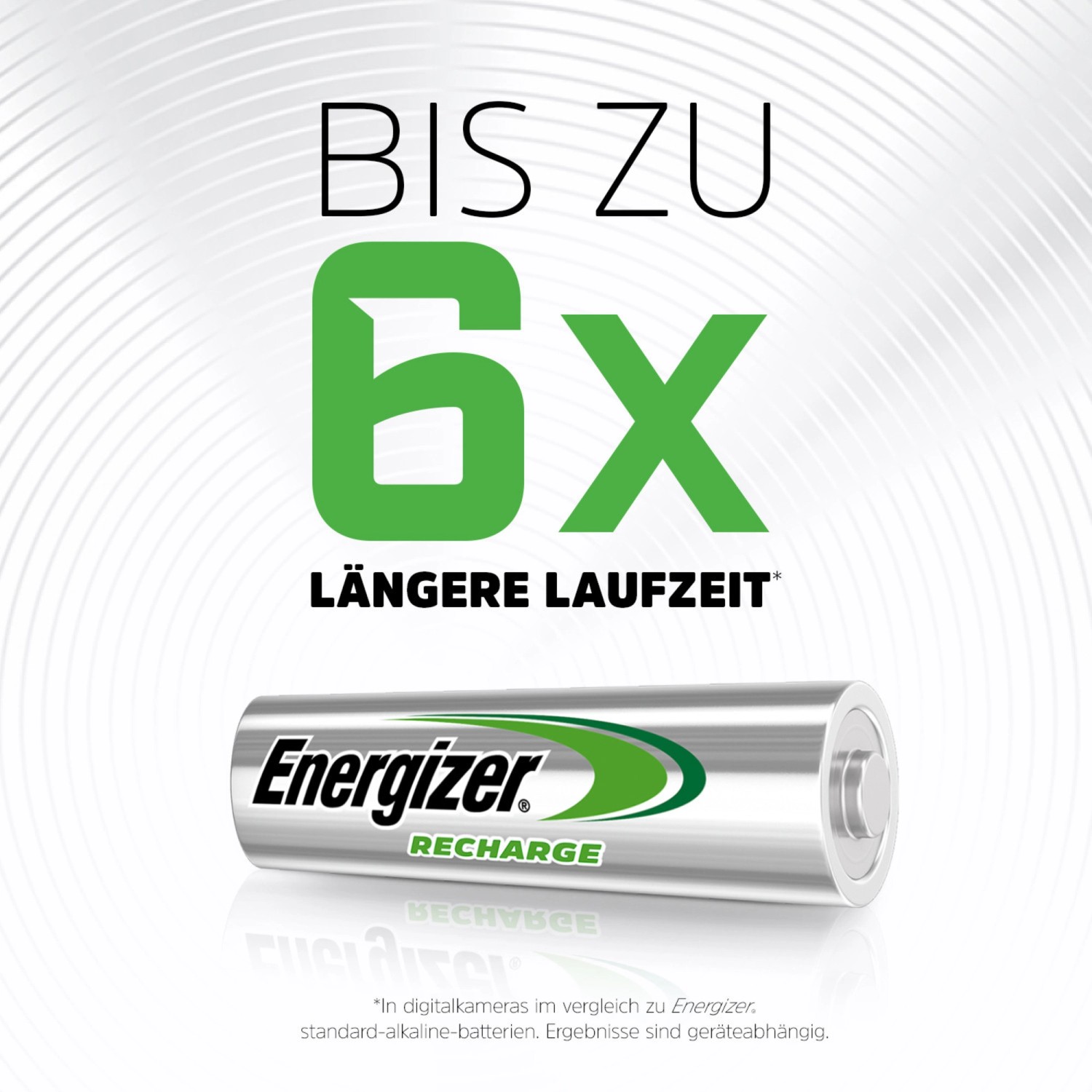 Energizer Akku Extreme AA Mignon, 2er Pack. Wiederaufladbare Batterie für längere Laufzeit.