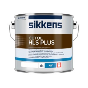 Sikkens Cetol Plus Holzlasur Eiche Hell Seidenglänzend 2,5 l. Wetterfester Holzschutz für außen.