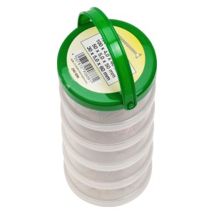 Spanplattenschrauben Senkkopf PZ-Antrieb Schraubenturm 480 Stück