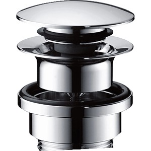 Hansgrohe Push-Open Ablaufgarnitur für Waschtisch/Bidet, Chrom