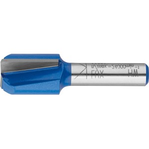 LUX HM Bohrnutenfräser, Ø 16 mm, für präzise Nuten in Holz mit Oberfräsen.