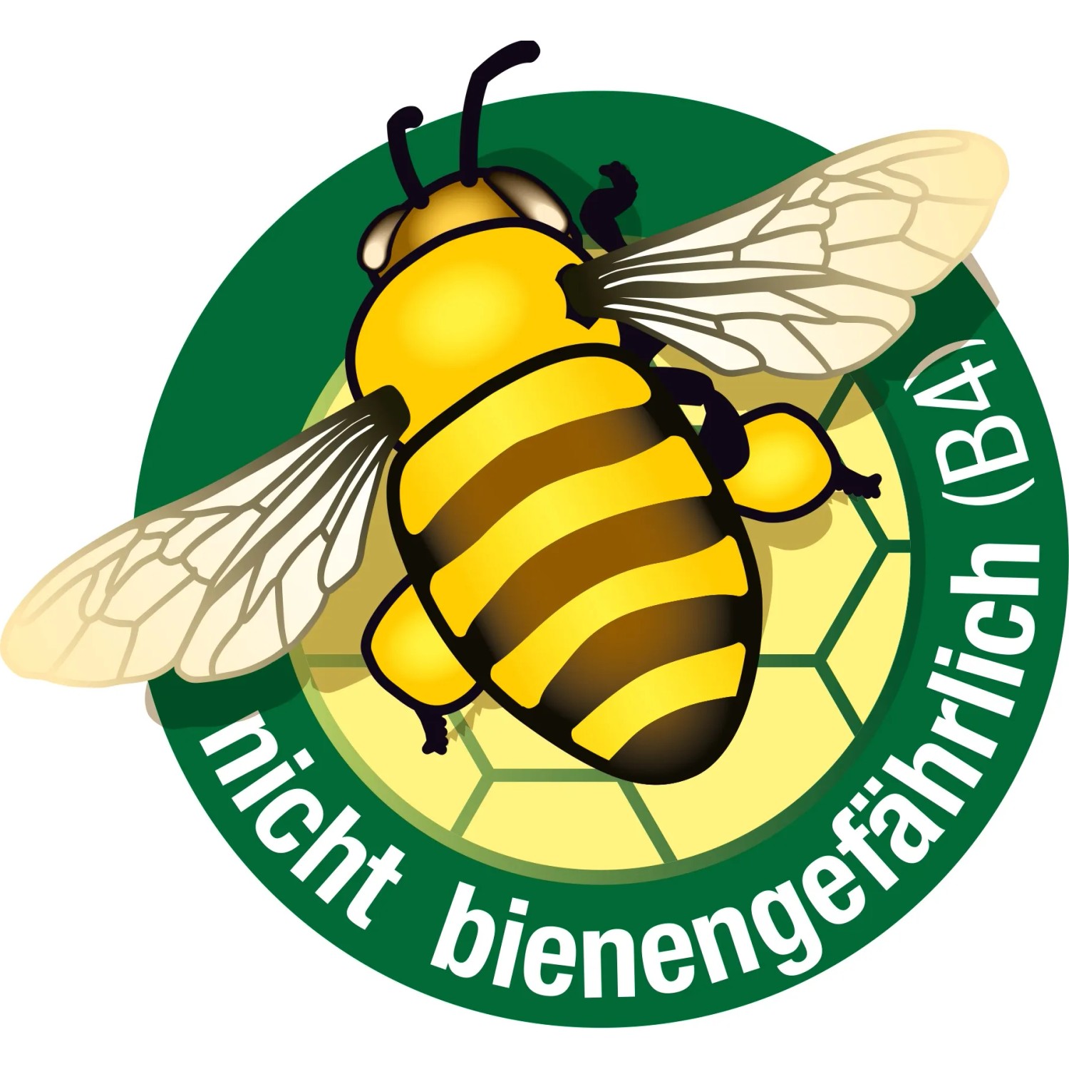 Symbol: Nicht bienengefährlich (B4) für Protect Garden Lizetan AZ Schädlingsfrei Gießmittel.