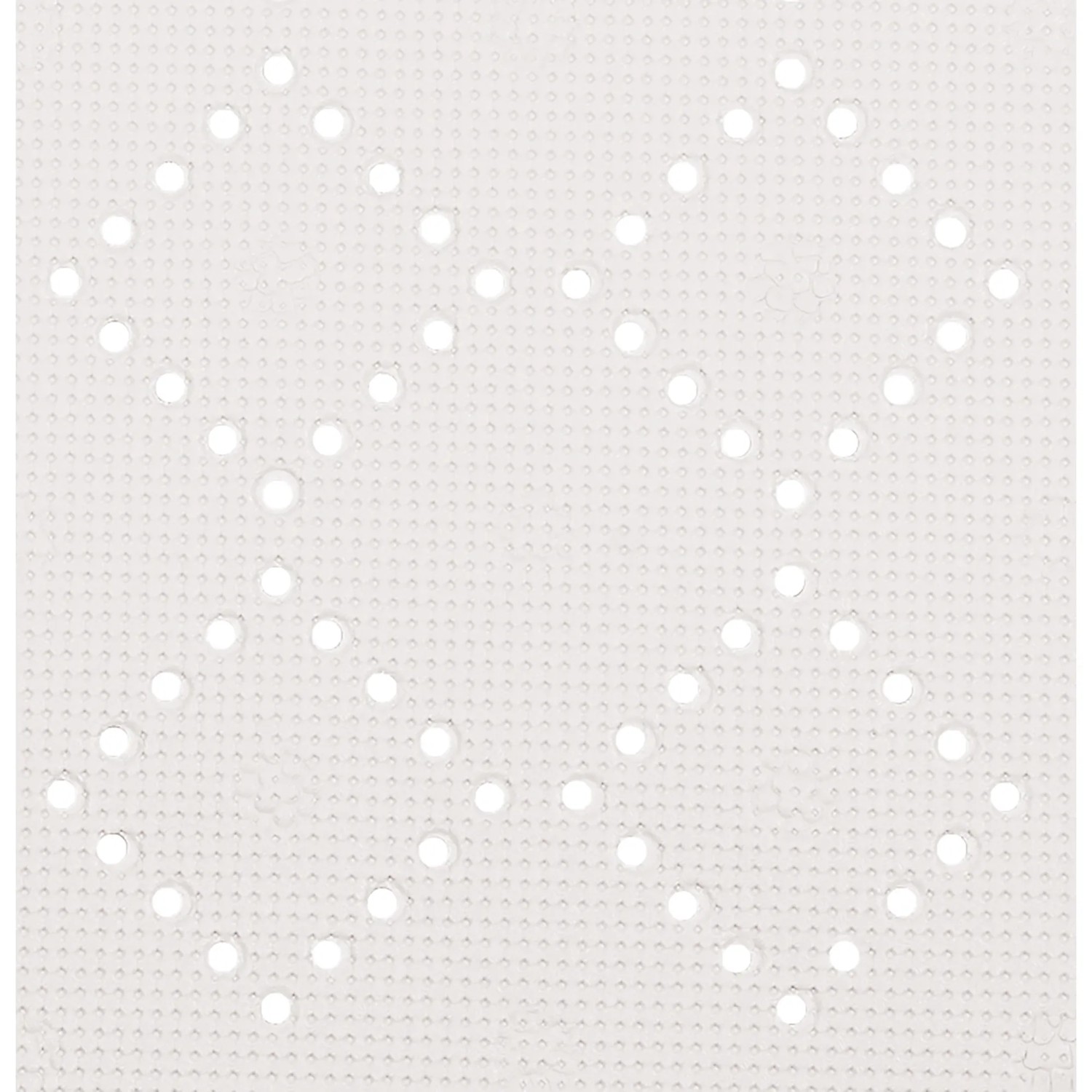 Schneeweiße Spirella Wanneneinlage Alaska, 91x36 cm, aus PVC mit Saugnäpfen und Entwässerungslöchern.