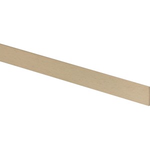 Rohe Flachleiste aus Buche, 3x29x950 mm, ideal für Bastelarbeiten und Innenausbau.