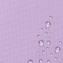 Detailaufnahme: Purple Gartenkissen Stoff mit Wassertropfen, geeignet für Polyrattan Möbel.