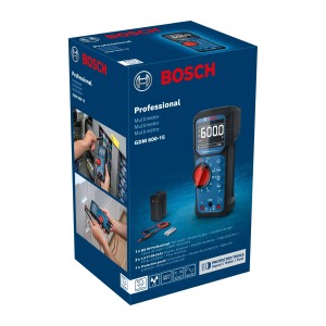 Verpackung Bosch Professional Digital-Multimeter GDM 600-15 für Messwerkzeuge und Stromprüfer.