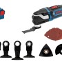 Bosch Professional GOP 40-30 Multicutter mit Zubehör und L-Boxx. Multifunktionswerkzeug für diverse Anwendungen.
