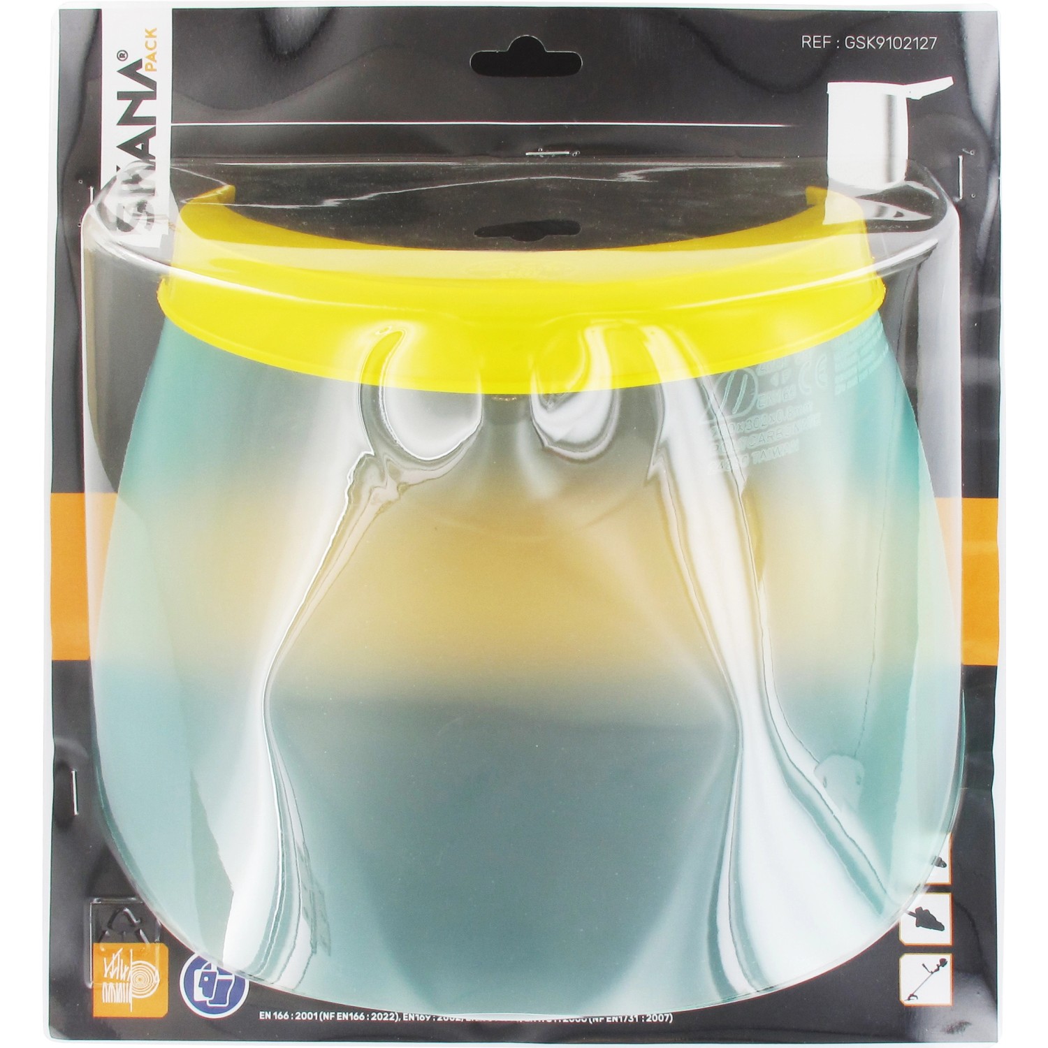 SIRLOMU 50 Stück Gesichtsschutz Visiere - Transparente Schutzmasken Für Friseur & Beauty