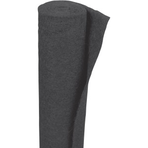 Rolle Videx Garden Jute-Filz, 50x150cm, anthrazit, für Winterschutz im Garten.