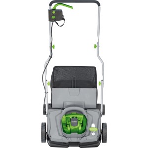 Lux Vertikutierer A-VL-2x20/36, 480 W, mit Fangkorb, für die Rasenpflege.