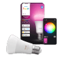 Philips Hue E27 LED Lampe, 8,1W, 1100lm, White & Color, 1er-Pack. Smarte Beleuchtung für dein Zuhause.