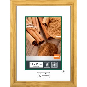 OBI Holz-Wechselrahmen Natur, 13x18 cm, FSC®-zertifiziert. Bilderrahmen für Fotos und Drucke.