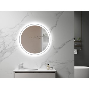 DSK LED-Lichtspiegel Silver Lagos Ø 60 cm