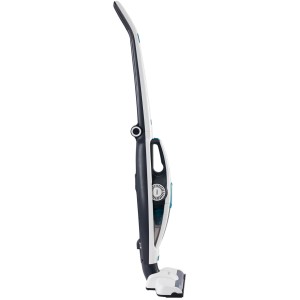 Leifheit Akku-Staubsauger Regulus PowerVac, 2-in-1 Handstaubsauger in Weiß/Grau.