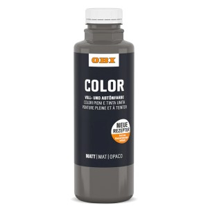 OBI Color Voll- und Abtönfarbe, 500ml, Anthrazit. Zum individuellen Abtönen von Farben und Putzen.