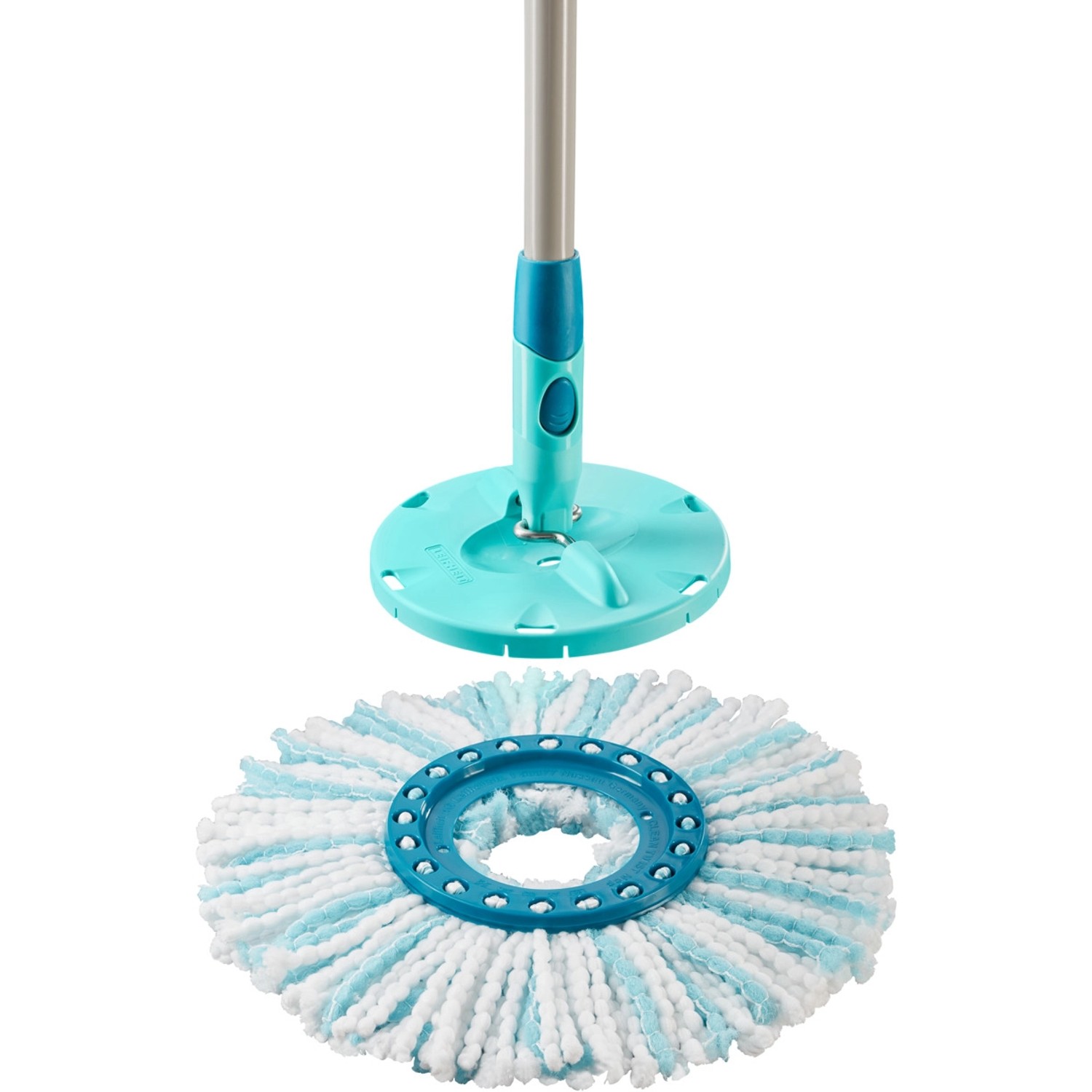Leifheit Ersatzkopf für Clean Twist Disc Mop Ergo Micro Duo, Reinigungsgerät.