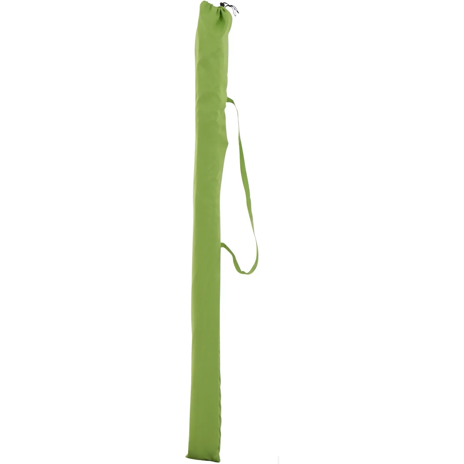 Grüne Schutzhülle mit Tragegurt für Siena Garden Marktschirm, 140x210 cm.