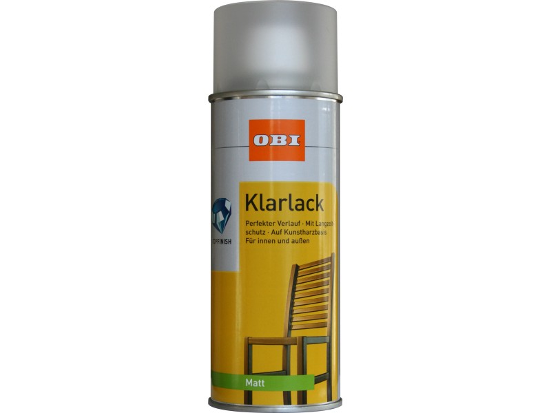 OBI Klarlack Spray Transparent matt 400 ml kaufen bei OBI