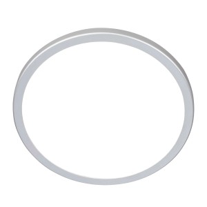 Briloner LED-Bad-Deckenleuchte Kada Microwave Ø 29,5 cm x 2,8 cm Chrom Matt