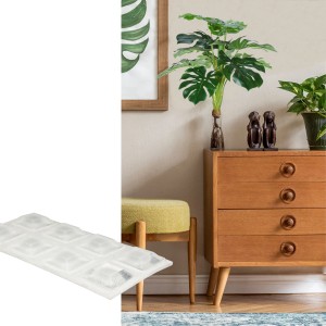 Wagner Elastikpuffer-Set EH3113 Transparent 13 mm x 13 mm x 3 mm 16-tlg.