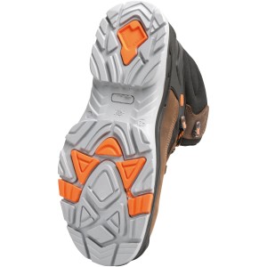 Herock Magnus High Compo S3 Arbeitsschuh in Braun, Sohle mit TPU-Einlagen.